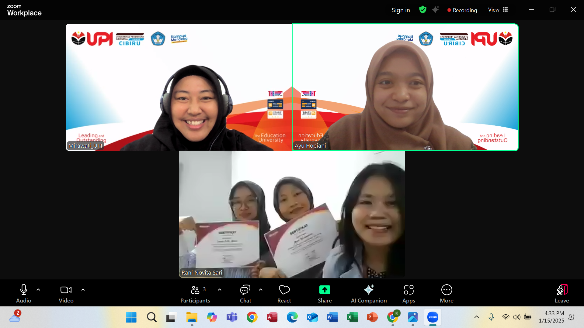 Penarikan Magang Mahasiswa Kidzania