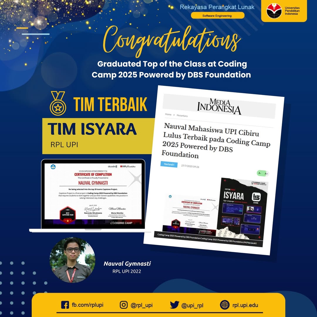 Kelulusan Mahasiswa Program Studi RPL Coding Camp 2025 Powered by DBS ...