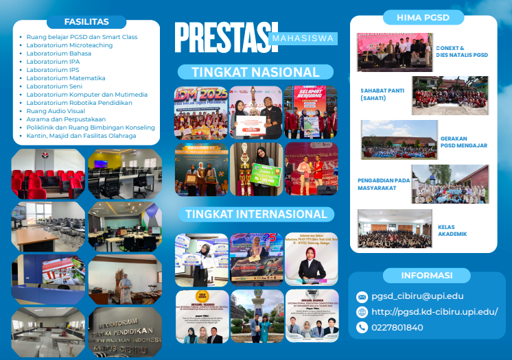 Profil Program Studi S1 Pendidikan Guru Sekolah Dasar Kampus UPI di ...